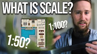 How to Read and Draw a Scale Floor Plan – Scaled Floorplans Drawing Course for Architecture Students [upl. by Enisamoht]