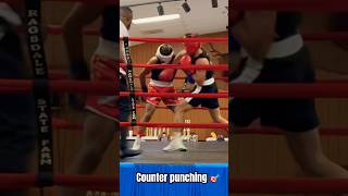 Counter punching 🎯 counterpunch boxing shortsfeed viralvideo [upl. by Ann]