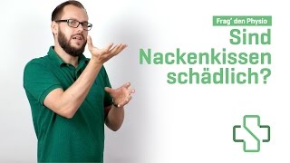 Sind Nackenkissen schädlich – Frag den Physiotherapeuten [upl. by Enael]