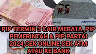 BANTUAN PIP CAIR TERMIN 3 NOVEMBER DESEMBER 2024CEK PENERIMA PIPCARA AKTIVASIampPENCAIRAN PIP DIBANK [upl. by Svend774]