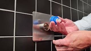 How to change a shower mixer cartridge Plumbline tapware [upl. by Beniamino]