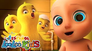 🐤🐥Los Pollitos Dicen Pio Pio y las mejores ¡Canciones Infantiles LooLoo [upl. by Landbert]