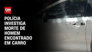 Polícia investiga morte de homem encontrado em carro  CNN NOVO DIA [upl. by Odell]