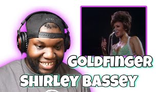 Shirley Bassey quotGoldfingerquot  Live at Royal Albert Hall 1974 Reaction [upl. by Apurk583]