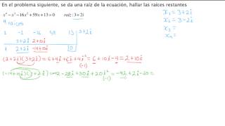 92 Ecuación diferencial de coeficientes constantes con raíces complejas EJERCICIO RESUELTO [upl. by Hurley]