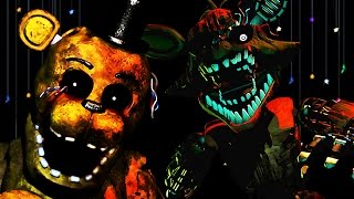 NIGHTMARE MODE COMPLETE  Five Nights at Freddys 3  Part 5 [upl. by Thanasi]