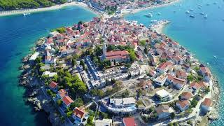 Primosten  Croatia drone Footage 2017 Summer [upl. by Akihsar]