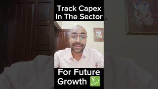 Track Capex In Different Sectors For Future Growth 📈 trading fundamentalanalysis stockmarket [upl. by Anitaf]