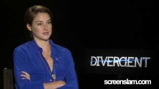 Divergent Exclusive Interview with Shailene Woodley  ScreenSlam [upl. by Aryamo142]