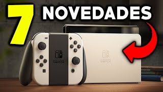 7 DIFERENCIAS de la NUEVA NINTENDO SWITCH OLED 😲 PRECIO PANTALLA MEMORIA Y MÁS [upl. by Oag260]