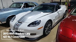 2013 Corvette 60th Anniversary 427 4LT Convertible [upl. by Ydnab889]