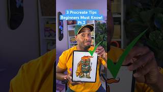 3 Procreate Tips YOU Must Know 😍 Pt2 art procreate shorts [upl. by Keane]