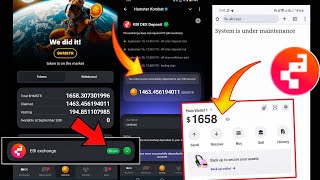 EBI Account Wallet  Token Not Opening 😭 Showing  Withdrawal System Is Under Maintenance Problem [upl. by Wilonah]