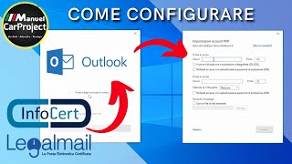 Come configurare la tua PEC Legalmail Infocert in Microsoft Outlook [upl. by Leihcim]