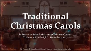 One Hour of Traditional Christmas Carols  SFDS 2023 Christmas Concert  Choir wLyrics  16 Songs [upl. by Niwde437]