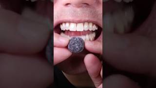 Can You Handle the Satisfying ASMR of Black Currant Pastilles🍬shorts funny trending [upl. by Ainaled803]