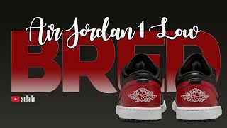 Air Jordan 1 Low quotBREDquot  2024 Details  Release Info [upl. by Yesnnyl365]