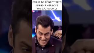 Salman doing masti with Rekha  takes name of BIG B [upl. by Elleunamme]