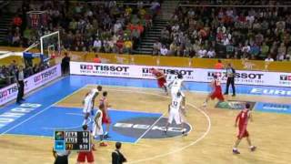 France Vs Russia  EuroBasket 2011 SemiFinal [upl. by Sadonia]