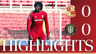 Match Highlights Swindon Town vs Harrogate Town [upl. by Oigile770]