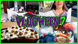 RIORDINO la SCRIVANIA  VISITA CARDIOLOGICA  SERIE HORROR 🎃 VLOGWEEN 7 🎃 Fabiola Genovese Vlog [upl. by Odnamla]