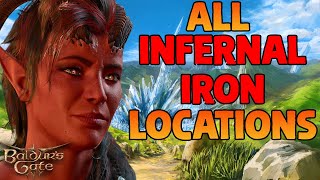 All Infernal Iron Locations The Hellions Heart  Baldurs Gate 3 [upl. by Anitram]