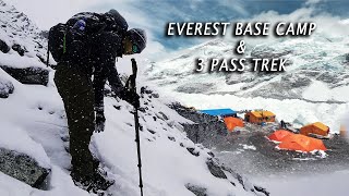 Everest Base Camp And 3 High Pass Trekking [upl. by Mclain]