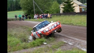 Lahti historic rally 212272017 wide lines and action [upl. by Standush707]