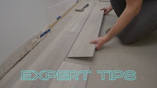 How To Install Vinyl Plank FlooringStart to Finish [upl. by Carlos]