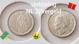 Nederlands Zilvergeld Unboxing  Stacken Munten verzamelen Beleggen amp Investeren [upl. by Kcaj]