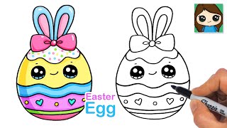 How to Draw an Easter Egg [upl. by Anertak443]