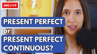 PRESENT PERFECT VS PRESENT PERFECT CONTINUOUS [upl. by Lucy]