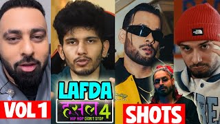 HUGE LAFDA ❗ROHAN VS MTV HUSTLE  IKKA SHOTS ON EMIWAY ⁉️  BADSHAH ON VOL 1  KRNA  BELLA [upl. by Rihat]