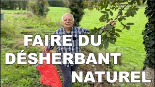 FABRIQUER son DESHERBANT  feuilles de noyer 🌱 100 ÉCOLOGIQUE [upl. by Isabel]