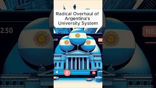 RADICAL OVERHAUL OF ARGENTINAS UNIVERSITY SYSTEM debteconomyinvestingmileibondholdersinvest [upl. by Enelak]