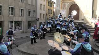 guggenmusik les Tricounis Carnaval Estavayer 2024 Part1 [upl. by Coy592]