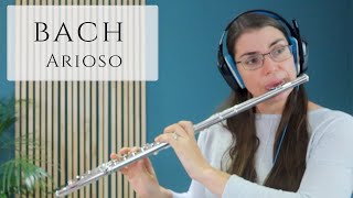 JS Bach  Arioso from Cantata BWV 156 flute version [upl. by Mercie]