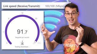 My Windows Kept Being Capped At 100Mbps Internet Speeds 9 Fixes I Tried [upl. by Gessner]