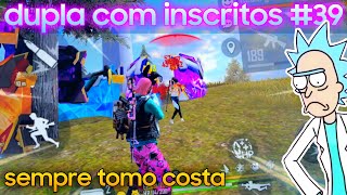 Free Fire MAX  dupla com inscritos 39 [upl. by Delcina]