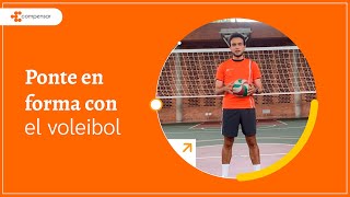 Ponte en forma con el voleibol  Compensar [upl. by Eihtur]