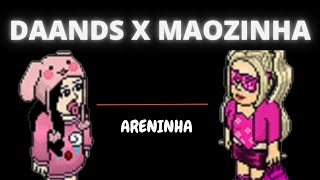 DAANDS X MAOZINHA  1ª FASE  ARENINHA 2 BATALHA FEMININA [upl. by Encratia]