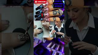 💅 Gucci Glam Nails Leopard amp Logo Nail Art Tutorial ✨ [upl. by Johppa180]