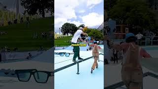 This Man Turns Himself into a Skating Ramp [upl. by Blanka]