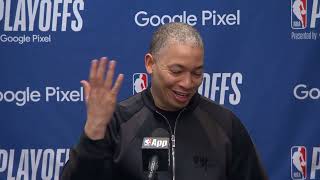 Tyronn LUE PostGame Interview  LA Clippers vs Dallas Mavericks [upl. by Adams]