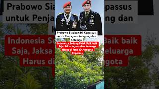 intel  80 Kopassus untuk Jaga Kejagung dan Keluarga shorts viralshorts viralvideo tni police [upl. by O'Hara941]