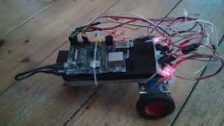 Raspberry Pi stepper motors car [upl. by Acassej]