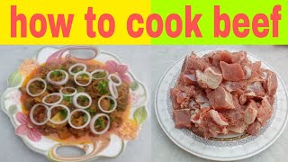 pakistan food tv  how to make beaf بیف کیسے بنائیں ۔ easy way to make ۔۔ pakistan food tv [upl. by Humph]