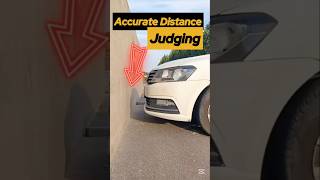 How to Judge Wall Distance with Your Car cardrivingtips automobile shorts [upl. by Seedman]