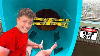 Bryton Myler went on a BANNED waterslide then [upl. by Schuh445]