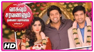 VSOP Tamil Movie  Scenes  Arya interviews Bhanu for Santhanam  Santhanam and Bhanu get married [upl. by Tedda]